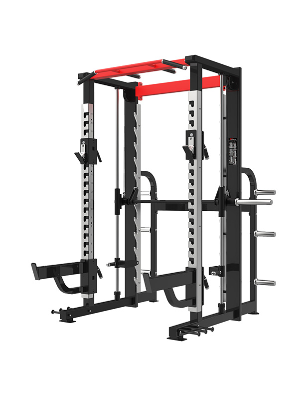 HS_1027C_-_Smith_Machine_with_Power_Rack-1